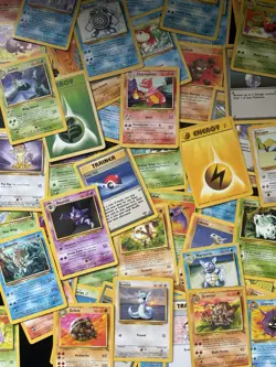 Vintage Pokemon Cards Bundle x 100 including base set 1999 WOTC - Image 3