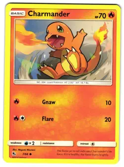 CHARMANDER 7/68 - NM - HIDDEN FATES 2019 ENGLISH POKEMON CARD - Image 1