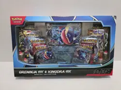 Pokemon Trading Card Game Greninja ex and Kingdra ex Special Collection Box - Image 1