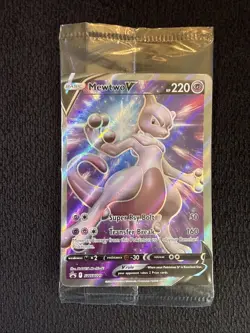 Mewtwo V SWSH229 SWSH: Sword & Shield Promo Cards Holo SEALED - Image 1