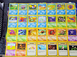 Pokemon VINTAGE Fossil (28 Card Lot) - NO DUPLICATES - LP/MP - Image 1