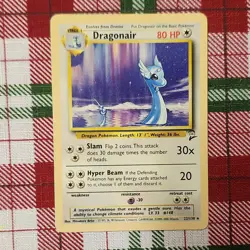 Pokemon TCG Dragonair Base Set 2 Card 22/130 - Image 1
