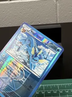 Pokemon TCG Vaporeon Plasma Freeze 20/116 Reverse Holo Uncommon Card - Image 3