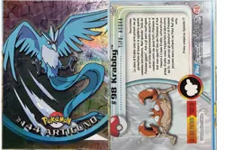 Pokemon Topps Articuno #144 NM Holo Foil Italian ERROR CARD Krabby Back - Image 1