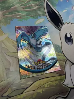 Pokemon Topps Articuno #144 NM Holo Foil Italian ERROR CARD Krabby Back - Image 5