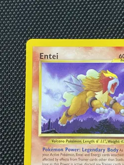 Entei Non-Holo 17/64 Neo Revelation Unlimited Pokemon Card - LP/NM - Image 2