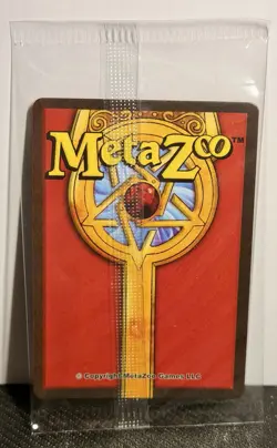 2022 MetaZoo Blank Black Bat Token Exclusive N.F.T. Promo Card 001/230 SEALED - Image 2