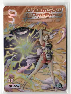 NAMI SR SR-034 NOVA 5 One Piece Anime Collectible Card - Image 1