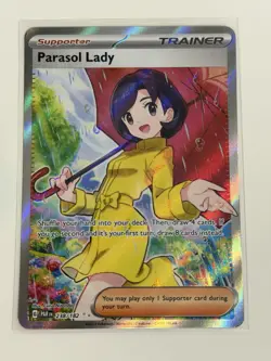 Parasol Lady 238/182 Paradox Rift (PAR) NM Full Art Pokemon Card - Image 1