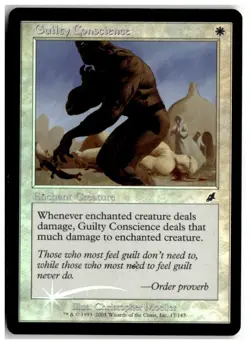 MTG Foil Guilty Conscience - Scourge Heavily Played English - Image 1