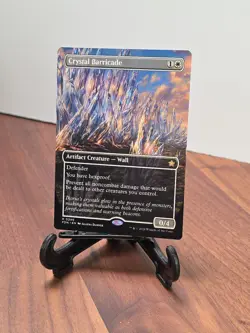 Crystal Barricade (Borderless) Foundations Regular Rare - Image 1