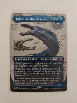 Eluge, the Shoreless Sea (Borderless) Bloomburrow Regular - Image 1