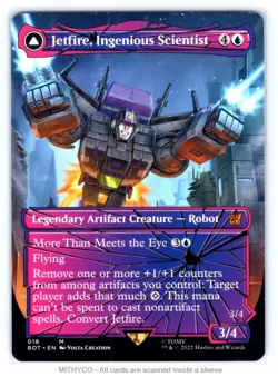 MTG Jetfire, Ingenious Scientist (Shattered Glass) Universes Beyond: Transformer - Image 1