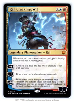 MTG Ral, Crackling Wit Bloomburrow NM - Image 1