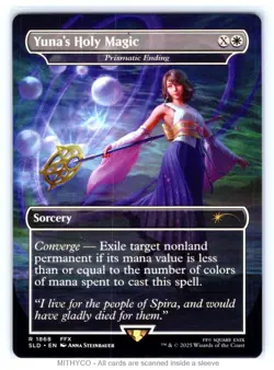 MTG Yuna's Holy Magic - Prismatic Ending Secret Lair Drop Series NM - Image 1