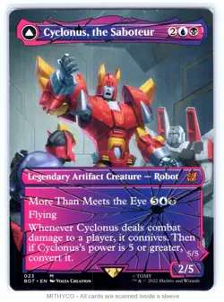 MTG Cyclonus, the Saboteur (Shattered Glass) Universes Beyond: Transformers NM - Image 1