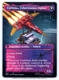 MTG Cyclonus, the Saboteur (Shattered Glass) Universes Beyond: Transformers NM - Image 2