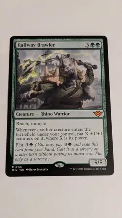 Railway Brawler Outlaws of Thunder Junction Regular - Image 1