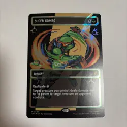 Super Combo - Surge Foil - Sorcery - Borderless Teenage Mutant Ninja Turtles MTG - Image 1