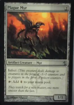 Plague Myr - Mirrodin Besieged: #125, Magic: The Gathering Nm C264 - Image 1