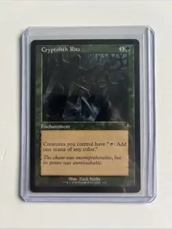 MTG Cryptolith Rite INR 408 R NM Regular Retro Frame a16 - Image 1