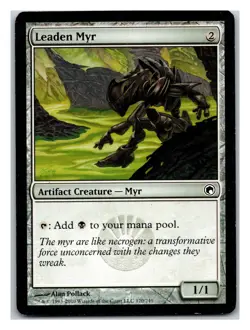 Scars of Mirrodin #170 Leaden Myr - Image 1