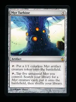 * * 1x Myr Turbine x1 * * Mirrodin Besieged MTG NM Near Mint or Close - Image 1