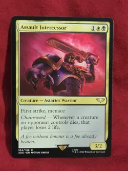 1x Assault Intercessor NM-Mint, English Commander: Universes Beyond: Warhammer - Image 3