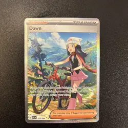 Pokemon Dawn 129/094 Phantasmal Flames Trainer Full Art Special Illustration NM - Image 1