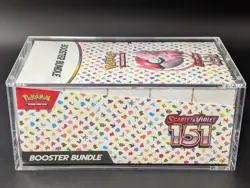 Pokemon 151 SV3.5 Booster Bundle Display Factory Sealed Case W/Acrylic Case - Image 4