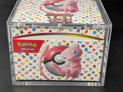 Pokemon 151 SV3.5 Booster Bundle Display Factory Sealed Case W/Acrylic Case - Image 5