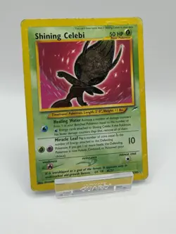 Shining Celebi 106/105 Neo Destiny Holo Pokemon TCG WOTC - Image 1