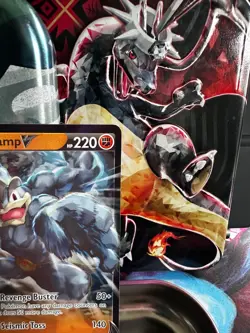Pokemon TCG Machamp V 072/189 Ultra Rare SWSH10: Astral Radiance - Image 3