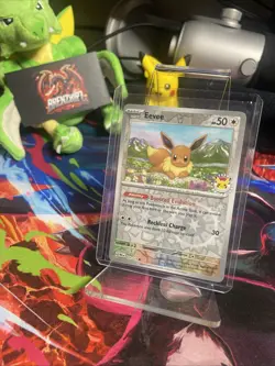 Eevee - (Pokemon Day 2025) (Reverse Cosmos Holo) 074/131 Miscellaneous Cards... - Image 1