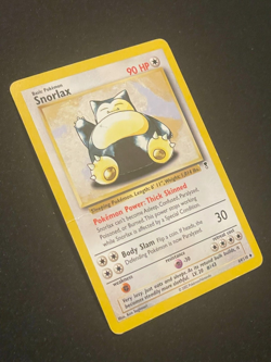 Snorlax 64/110 | 2002 Pokemon Legendary Collection Regular | HP Heavily Played - Image 2