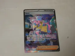 2024 Pokemon Scarlet & Violet Paldean Fates RARE #237 Iono HOLO SIR - Image 1