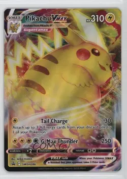 Pikachu VMAX Pokemon Sword & Shield Black Star Promo #SWSH286 - Image 1