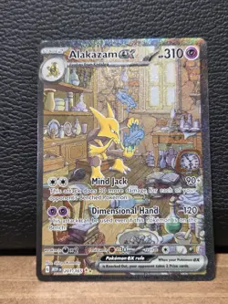 Alakazam EX 201/165 Special Illus. Rare Scarlet & Violet 151 pokemon - Image 1