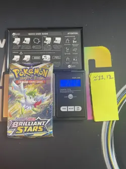22.12g VERY HEAVY Brilliant Stars Pokemon Sealed Booster Pack New - Image 1