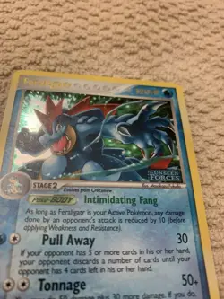 Pokemon TCG Feraligatr 4/115 EX Unseen Forces Reverse Holo - Image 2