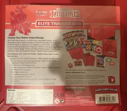Pokemon Sword & Shield Battle Styles Elite Trainer Box (ETB) – Sealed - Image 3