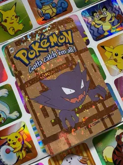 Pokemon 151 Vintage Pocket Monsters Vending HOLO Prism Sticker 2000 Nintendo - Image 4