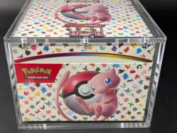 Pokemon 151 SV3.5 Booster Bundle Display Factory Sealed Case W/Acrylic Case - Image 5