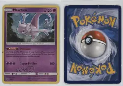 Mewtwo Holo Pokemon Sun & Moon Black Star Promo #SM77 - Image 3