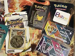 Pokemon NEW Sealed Blisters 10 Booster Pack Rare Chase Lot Play! Prize Series 2 - Image 3