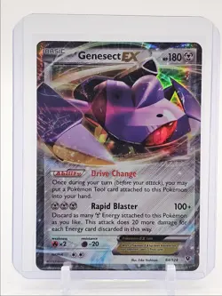 GENESECT EX 2016 POKEMON XY FATES COLLIDE HOLO RARE 64/124 Q6650 - Image 1