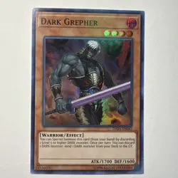 Yugioh Dark Grepher DASA-EN042 Super Rare Unlimited Near Mint - Image 1