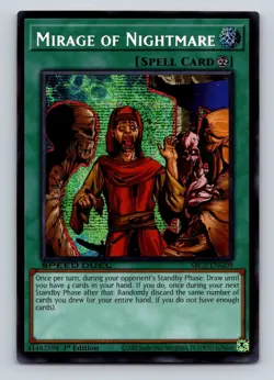 Yu-Gi-Oh! TCG Mirage of Nightmare Holo SBC2-ENG09 - Image 1