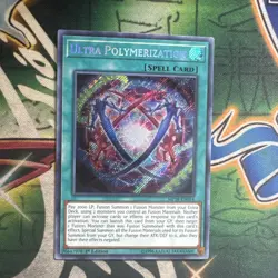 Yugioh! Ultra Polymerization MP18-EN014 Secret Rare 1st Edition NM - Image 1