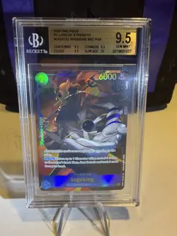 SOGEKING SEC PAR 2023 ONE PIECE PILLARS OF STRENGTH OP03122 BGS 9.5 - Image 1